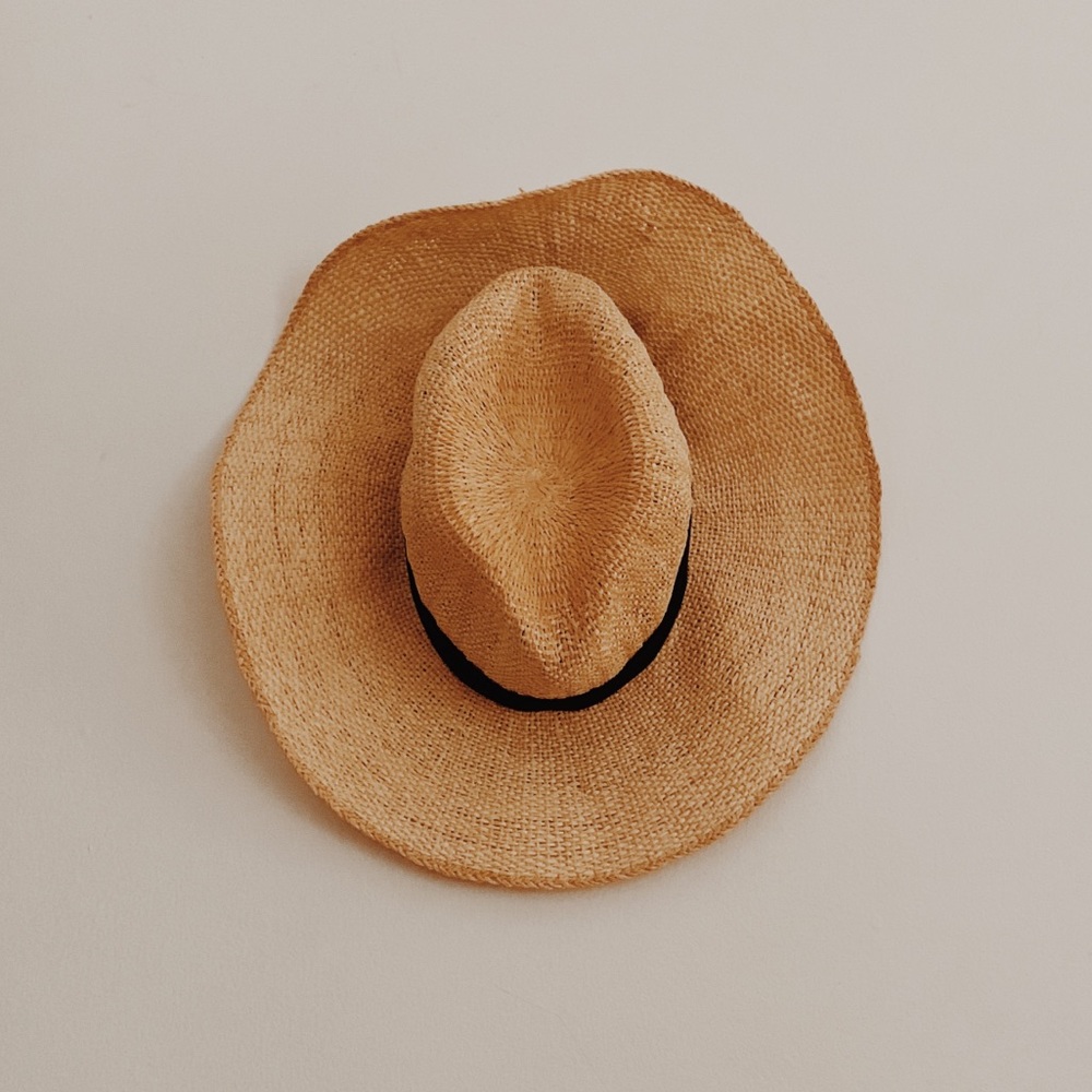 MADEWELL Packable Straw Hat Size M-L